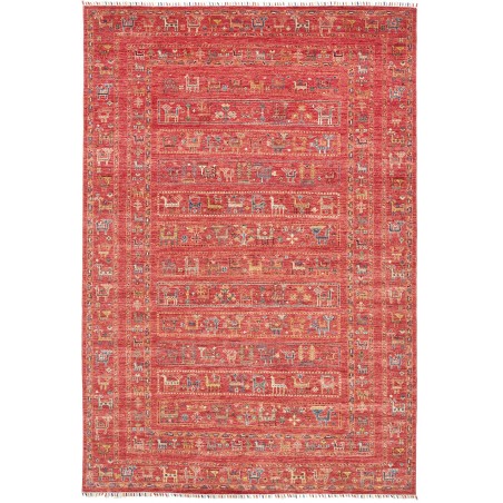 Tappeto Rubin Pakistan rosso giallo 202x297
