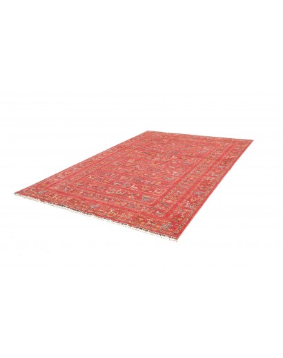 Tappeto Rubin Pakistan rosso giallo 202x297