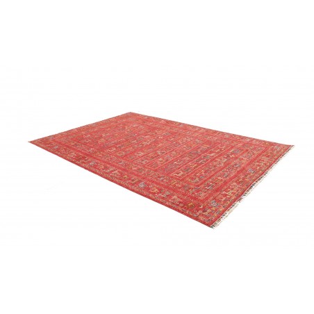 Tappeto Rubin Pakistan rosso giallo 202x297