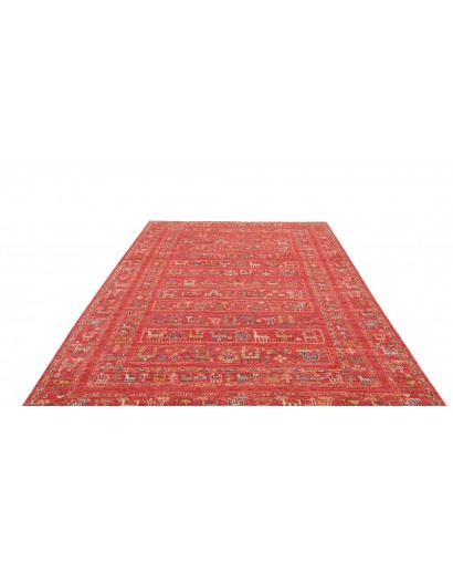 Tappeto Rubin Pakistan rosso giallo 202x297