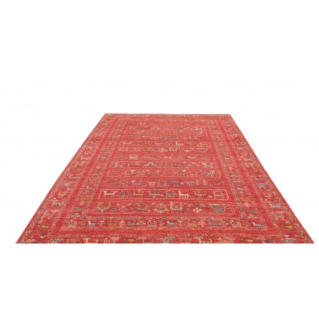 Tappeto Rubin Pakistan rosso giallo 202x297