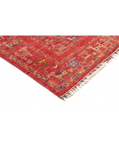 Tappeto Rubin Pakistan rosso giallo 202x297
