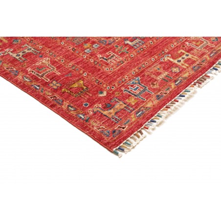 Tappeto Rubin Pakistan rosso giallo 202x297