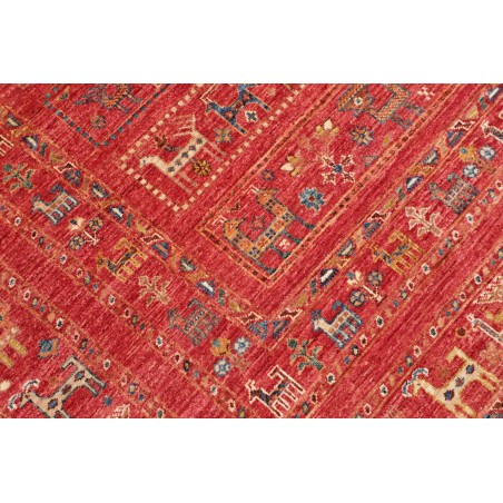Tappeto Rubin Pakistan rosso giallo 202x297