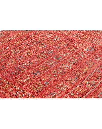 Tappeto Rubin Pakistan rosso giallo 202x297