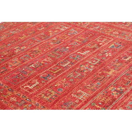 Tappeto Rubin Pakistan rosso giallo 202x297