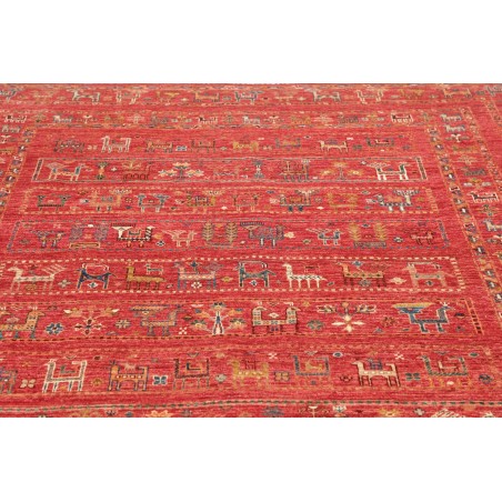 Tappeto Rubin Pakistan rosso giallo 202x297