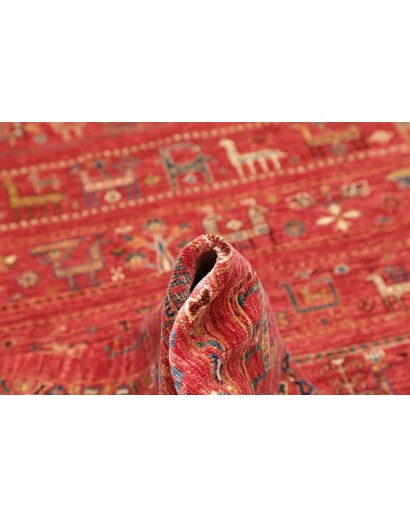 Tappeto Rubin Pakistan rosso giallo 202x297