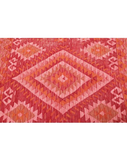 Tappeto Kilim Afghanistan rosso marrone 107x160