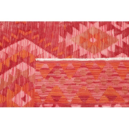 Tappeto Kilim Afghanistan rosso marrone 107x160