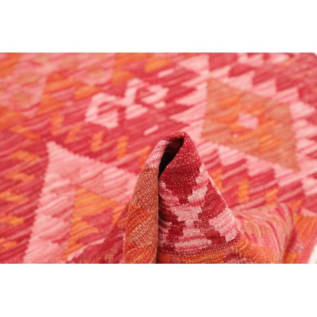 Tappeto Kilim Afghanistan rosso marrone 107x160