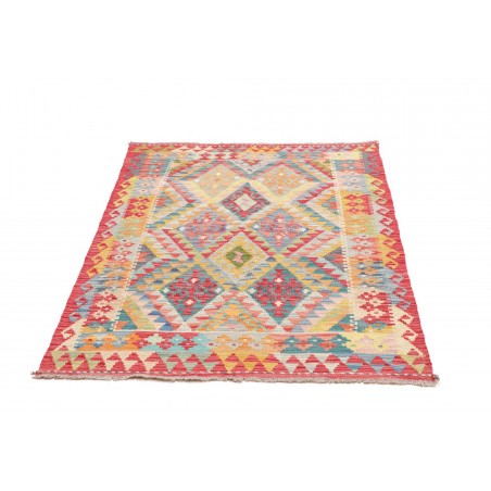 Tappeto Kilim Afghanistan marrone 100x147
