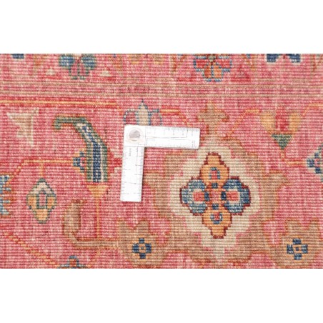 Tappeto Kazak Fine Pakistan arancione azzurro 205x293
