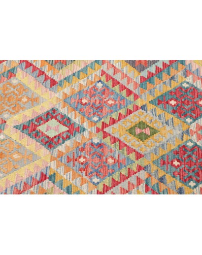 Tappeto Kilim Afghanistan marrone 100x147