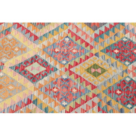 Tappeto Kilim Afghanistan marrone 100x147