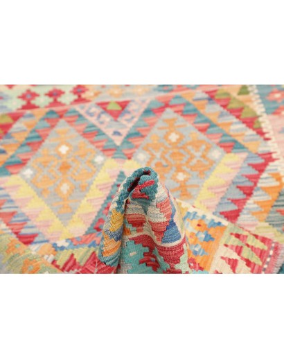 Tappeto Kilim Afghanistan marrone 100x147