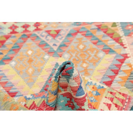 Tappeto Kilim Afghanistan marrone 100x147