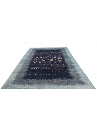 Tappeto Siva Pakistan grigio bianco 206x294