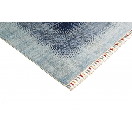 Tappeto Siva Pakistan grigio bianco 206x294