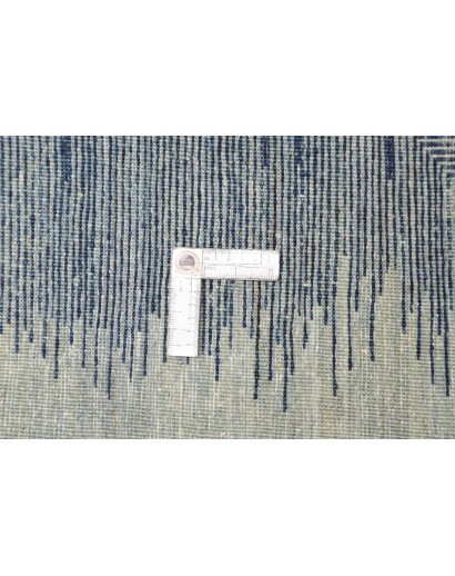 Tappeto Siva Pakistan grigio bianco 206x294