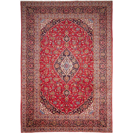 Tappeto Ardakan Persia marrone giallo 245x354