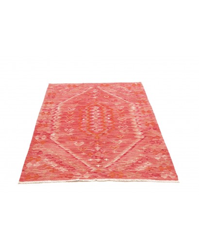 Tappeto Kilim Afghanistan arancione marrone 101x146