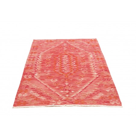 Tappeto Kilim Afghanistan arancione marrone 101x146