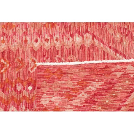 Tappeto Kilim Afghanistan arancione marrone 101x146