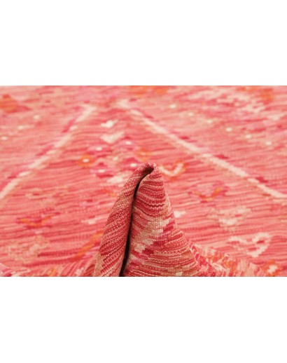 Tappeto Kilim Afghanistan arancione marrone 101x146