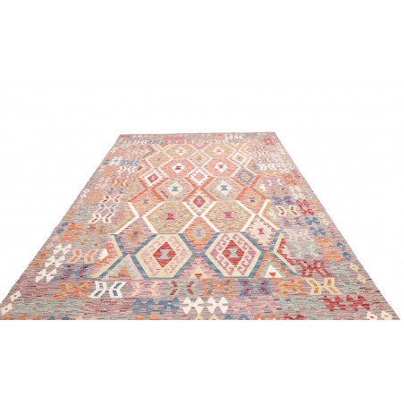 Tappeto Kilim Afghanistan beige marrone 203x298