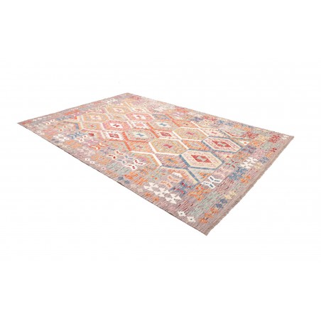 Tappeto Kilim Afghanistan beige marrone 203x298