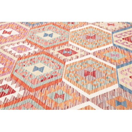 Tappeto Kilim Afghanistan beige marrone 203x298