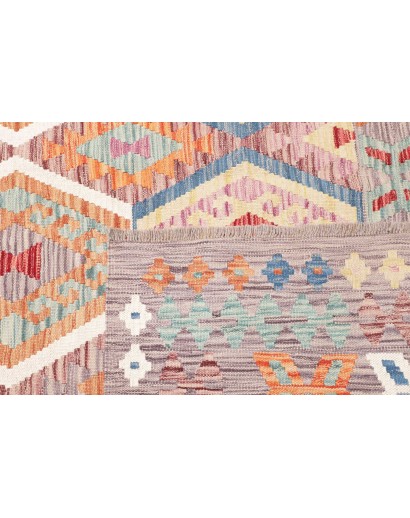 Tappeto Kilim Afghanistan beige marrone 203x298