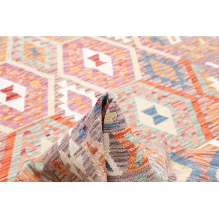 Tappeto Kilim Afghanistan beige marrone 203x298