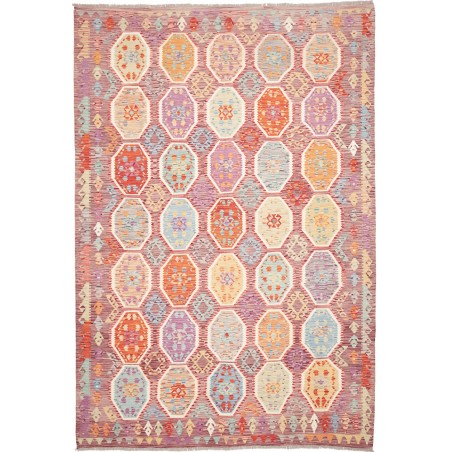 Tappeto Kilim Afghanistan marrone 203x299