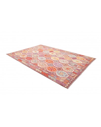 Tappeto Kilim Afghanistan marrone 203x299