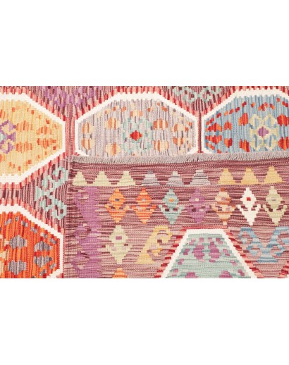 Tappeto Kilim Afghanistan marrone 203x299