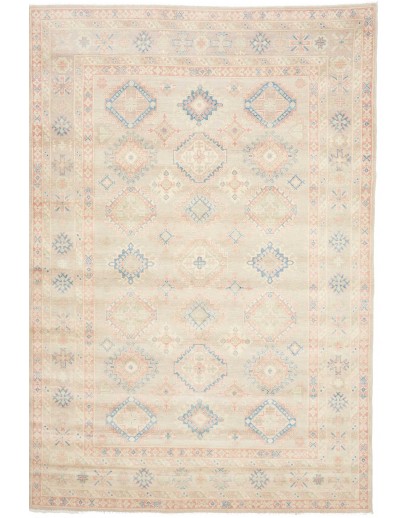 Tappeto Kazak Afghanistan bianco 207x300