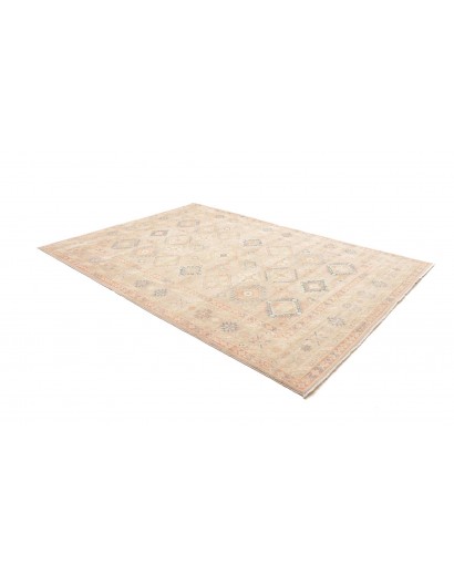 Tappeto Kazak Afghanistan bianco 207x300