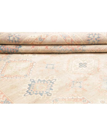 Tappeto Kazak Afghanistan bianco 207x300