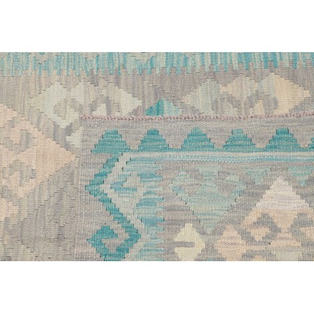 Tappeto Kilim Afghanistan beige blu 101x150
