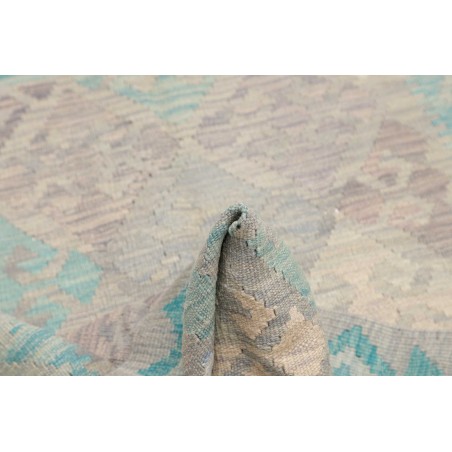 Tappeto Kilim Afghanistan beige blu 101x150