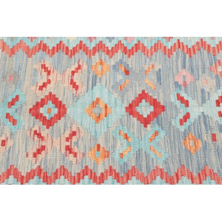 Tappeto Kilim Afghanistan beige arancione 103x155