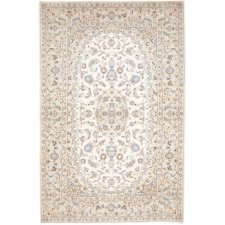 Tappeto Kashan Persia bianco 200x305