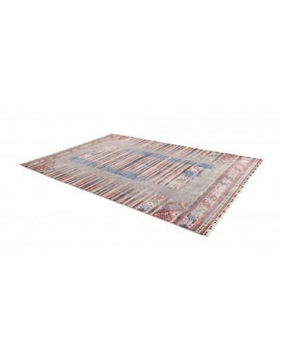 Tappeto Siva Pakistan azzurro grigio 207x297