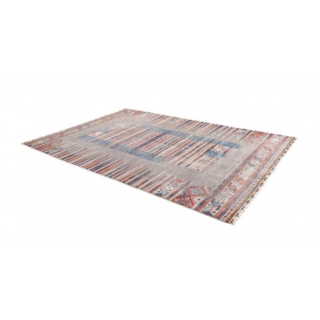 Tappeto Siva Pakistan azzurro grigio 207x297