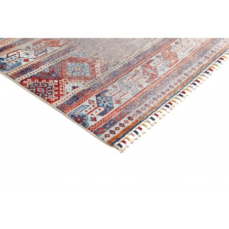 Tappeto Siva Pakistan azzurro grigio 207x297