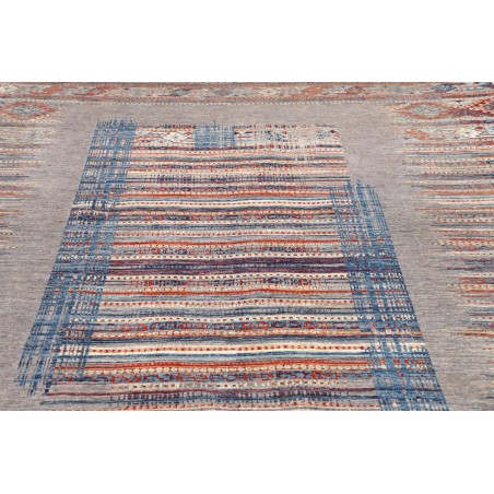 Tappeto Siva Pakistan azzurro grigio 207x297
