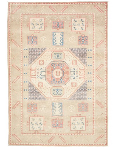 Tappeto Kazak Afghanistan giallo 188x276
