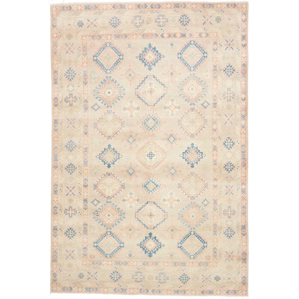 Tappeto Kazak Afghanistan giallo 207x306